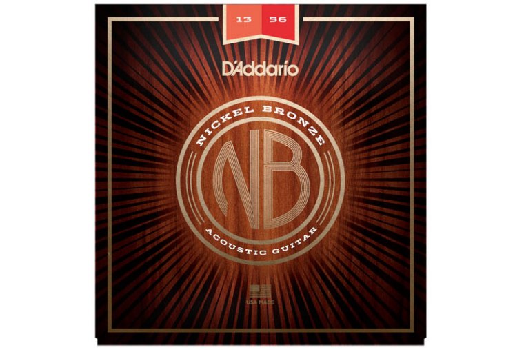 D'Addario NB1356 Nickel Bronze, Medium, 13-56