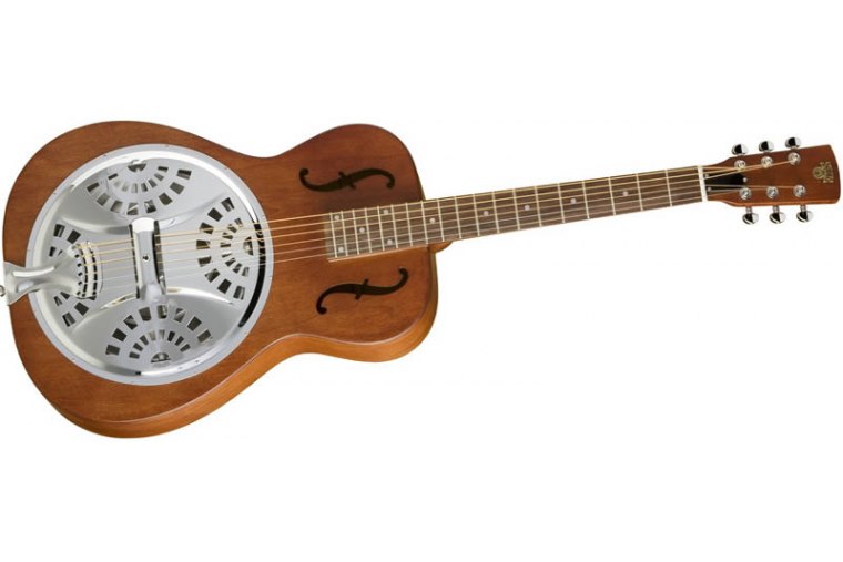 Dobro Hound Dog Round Neck