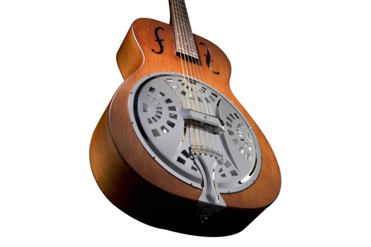 Dobro Hound Dog Round Neck