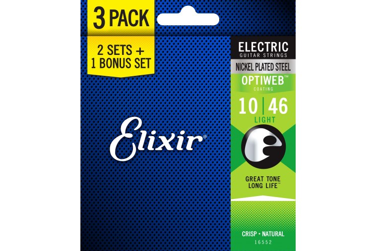 Elixir 19052 Optiweb Electric Light 10/46 3-Pack