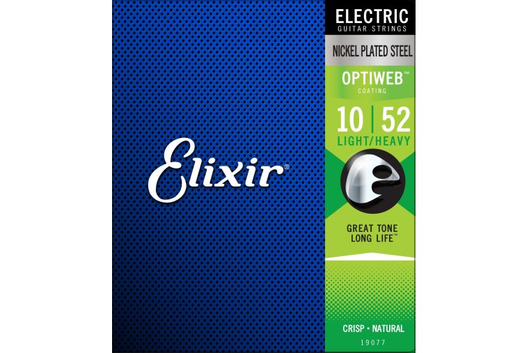 Elixir 19077 Optiweb Electric Light/Heavy 10/52