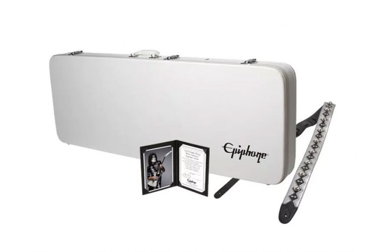 Epiphone Limited Edition Tommy Thayer White Lightining Explorer