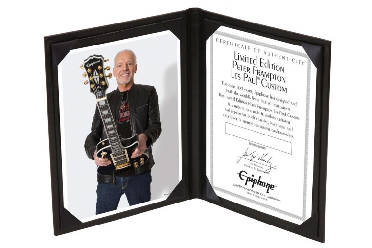 Epiphone Ltd Ed Peter Frampton Les Paul Custom PRO