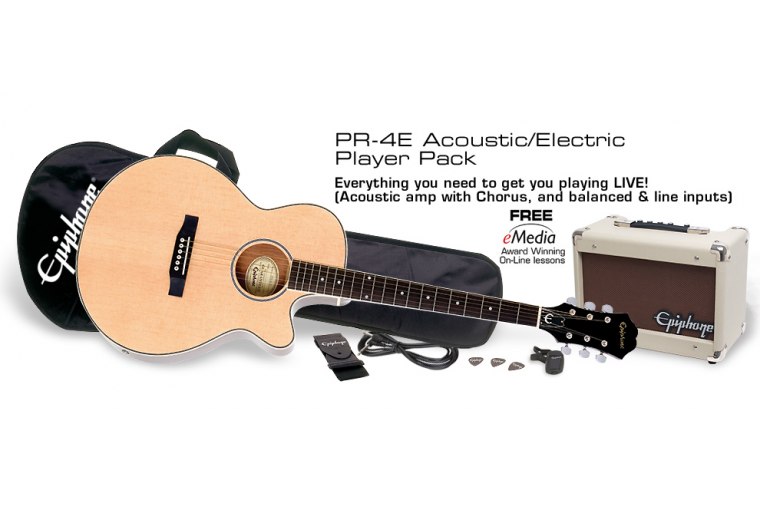 Epiphone PR-4E Acoustic Electric Player Pack