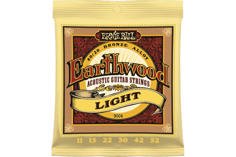 Ernie Ball 2004 Earthwood 80/20 Bronze 11/52 Light