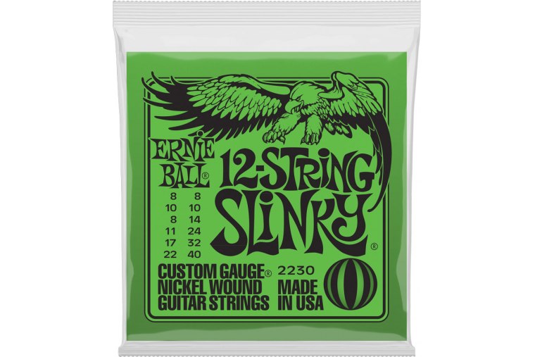 Ernie Ball 2230 Slinky 12-Strings 08/40