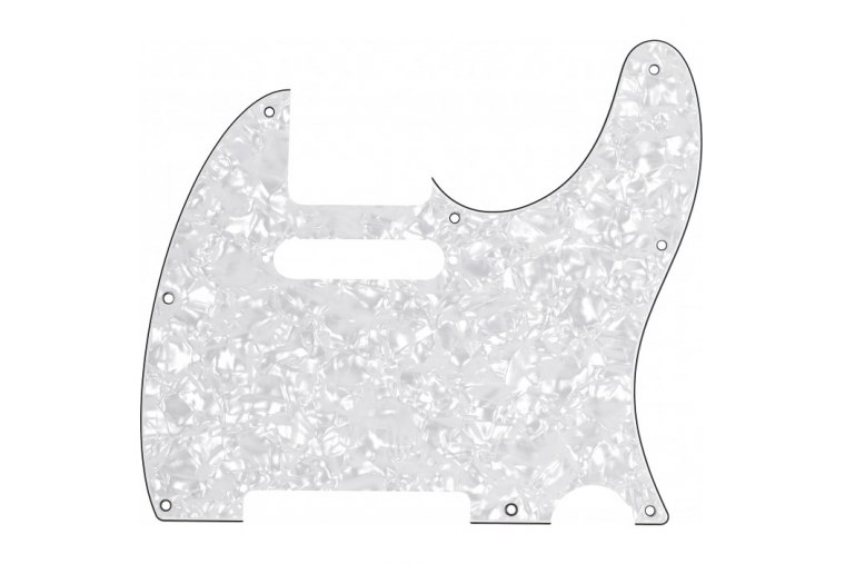 Fender Modern Tele 8 Hole Pickguard - WP