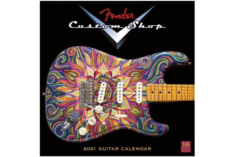 Fender 2021 Custom Shop Calendar