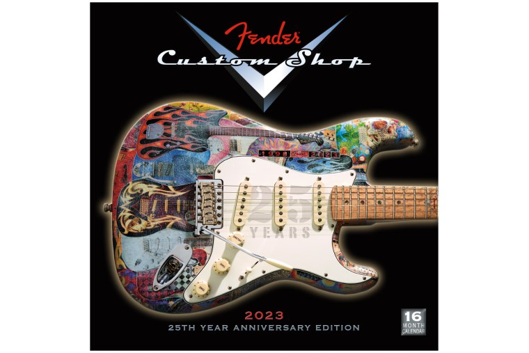 Fender 2023 Custom Shop Calendar