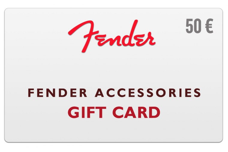Fender Accessories - Gift Card - 50€