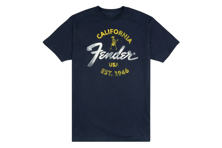 Fender Baja Blue T-Shirt - XL