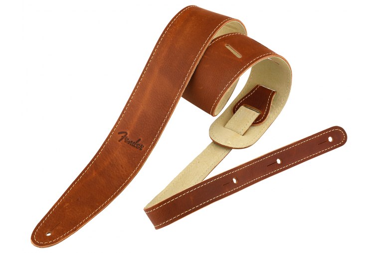 Fender Ball Glove Leather Strap - BRN