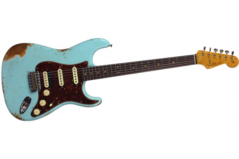 Fender Custom 1963 Stratocaster HSS Heavy Relic - DB