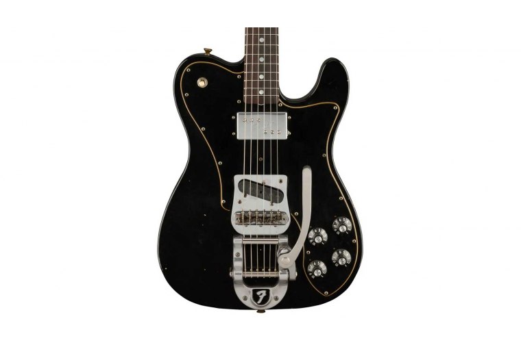 Fender Custom Limited 70s Telecaster Custom Bigsby Journeyman Relic - BLK