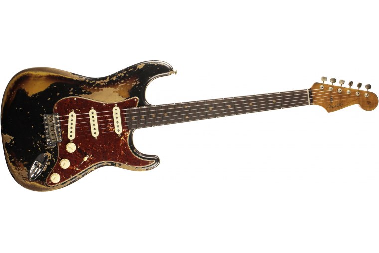 Fender Custom Limited Edition Roasted '60s Stratocaster Super Heavy Relic - ABLKo2CS