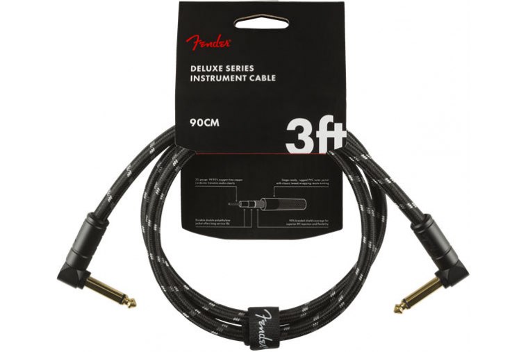 Fender Deluxe Series Patch Cable - 90cm - BK