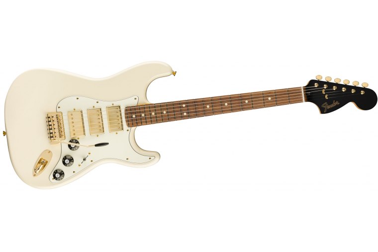 Fender Limited Edition Mahogany Blacktop Stratocaster HHH