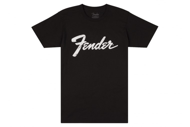 Fender Logo Date Back T-Shirt - L
