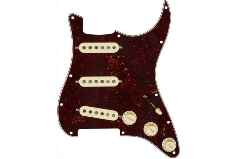 Fender Custom Fat 50's Pre-Wired Stratocater Pickguard SSS - TO