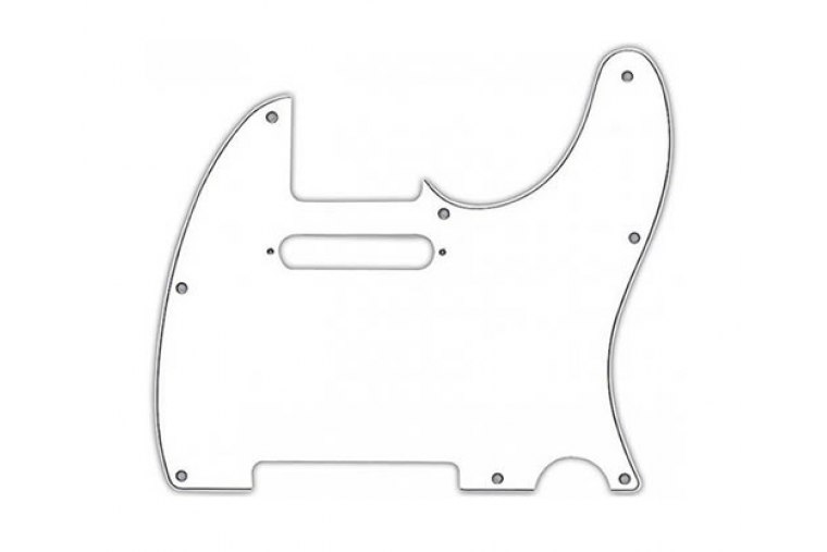 Fender Modern Tele 8 Hole Pickguard - WH