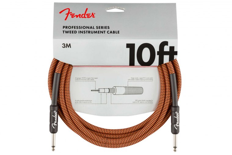 Fender Professional Series Instrument Cable Limited Edition - 3m