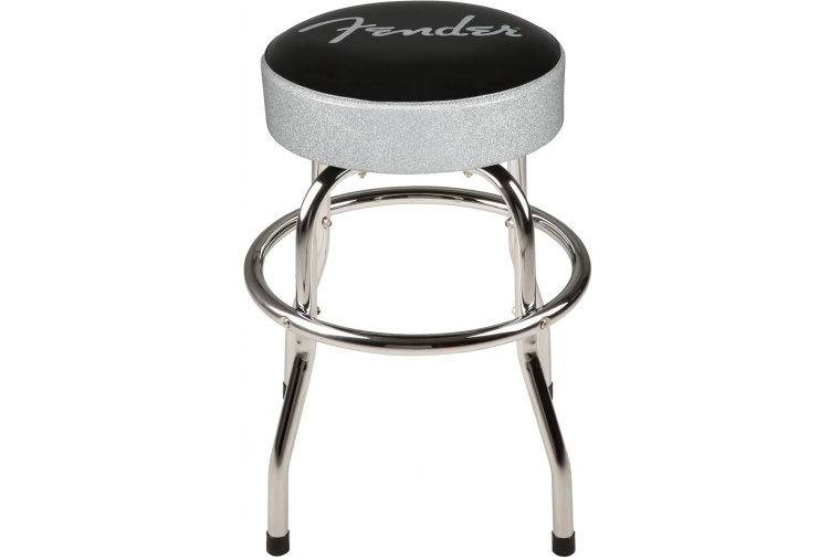 Fender Silver Sparkle Bar Stool 24