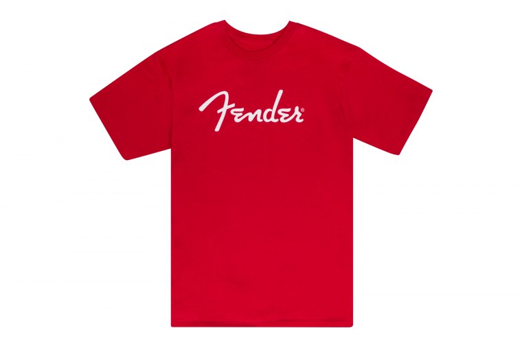 Fender Spaghetti Logo T-Shirt Dakota Red - M