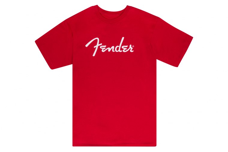 Fender Spaghetti Logo T-Shirt Dakota Red - XL