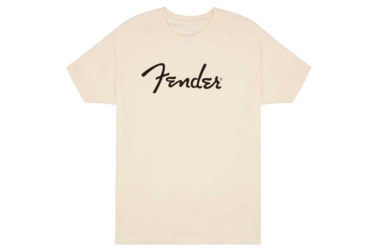 Fender Spaghetti Logo T-Shirt Olympic White - M