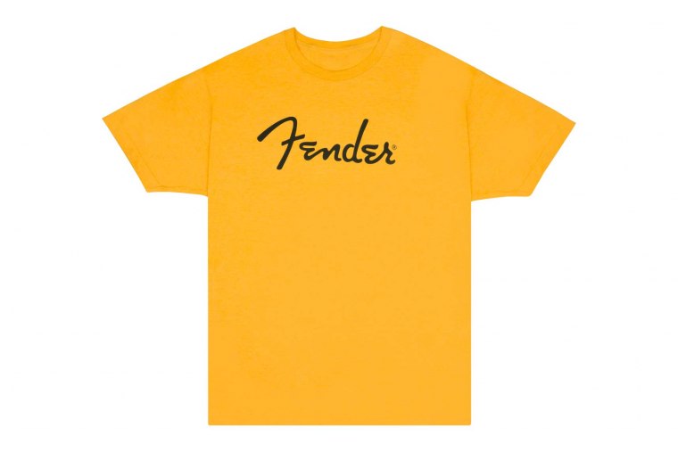 Fender Spaghetti Logo T-Shirt Butterscotch Blonde - XL