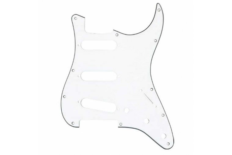 Fender Modern Strat 11 Hole Pickguard - WH