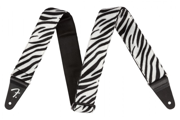 Fender Wild Animal Print Strap - Zebra