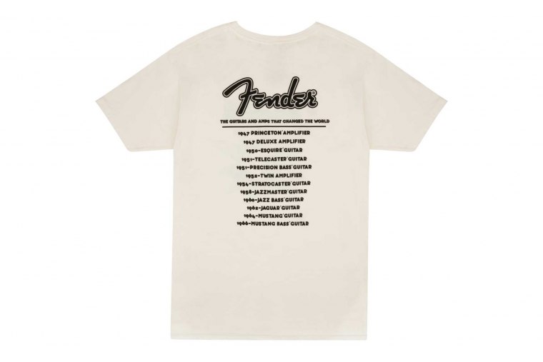 Fender World Tour T-Shirt - L