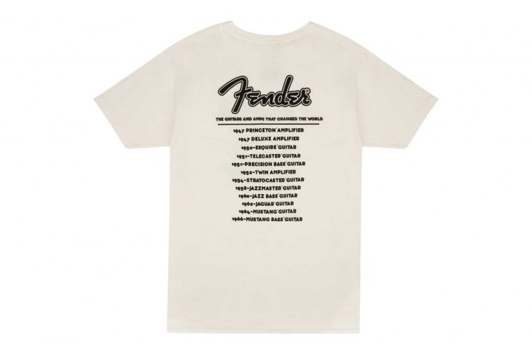 Fender World Tour T-Shirt - S