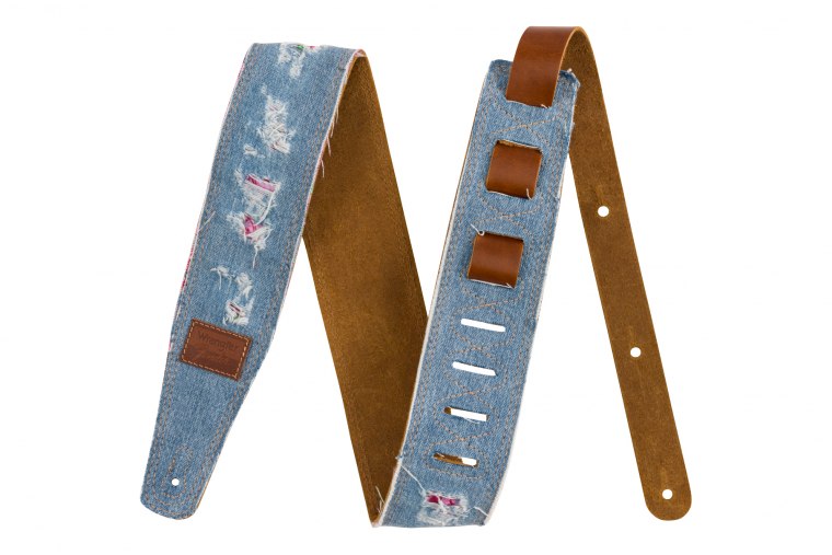 Fender X Wrangler Ripped Denim Strap - ID