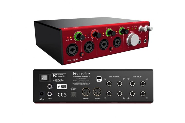 Focusrite Clarett 4Pre USB