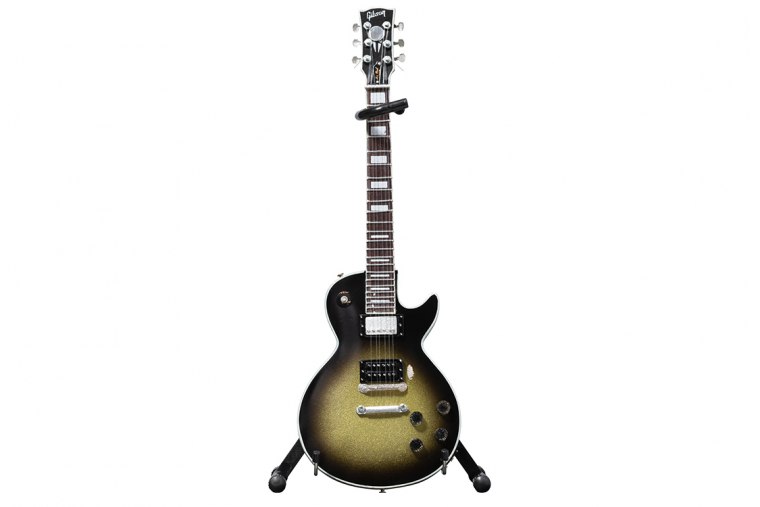 Gibson Adam Jones Silverburst Les Paul 1:4 Scale Mini Guitar Model