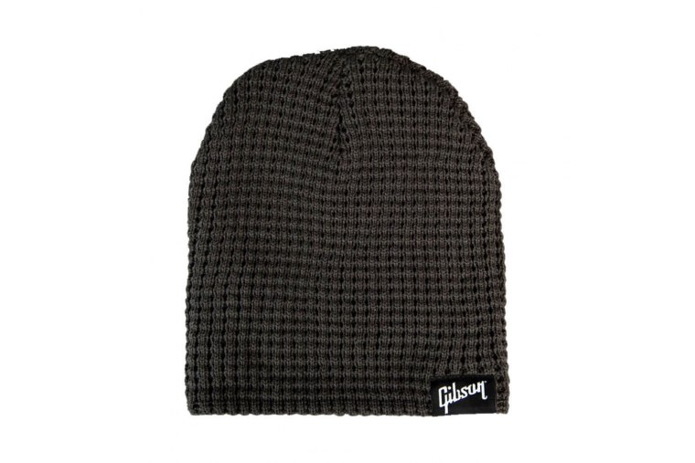 Gibson Charcoal Logo Beanie