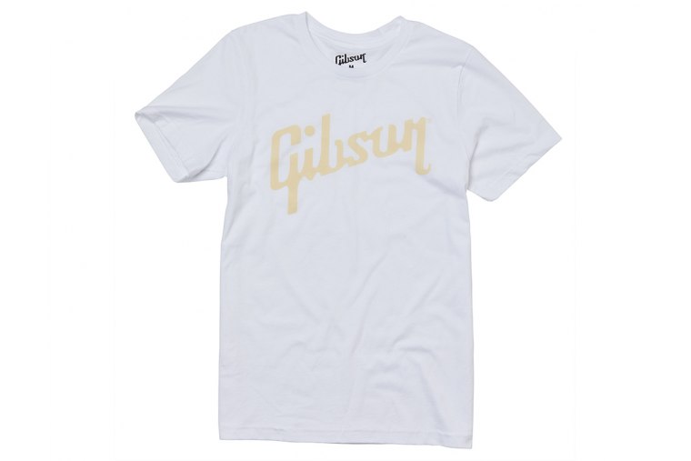 Gibson Distressed Logo T-Shirt - L