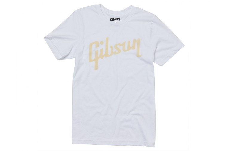 Gibson Distressed Logo T-Shirt - S