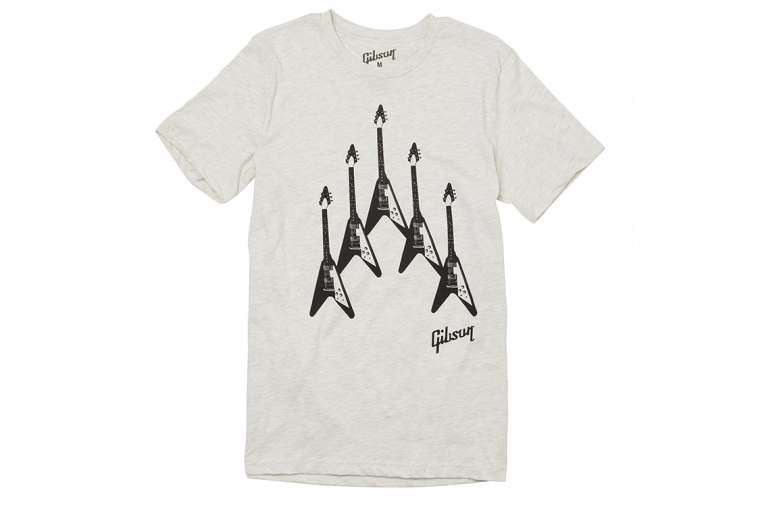 Gibson Flying V Formation T-Shirt - L