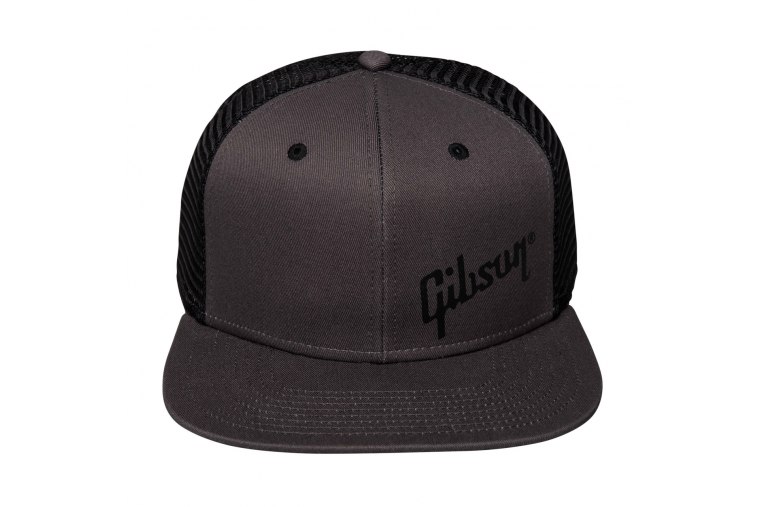 Gibson Charcoal Trucker Snapback