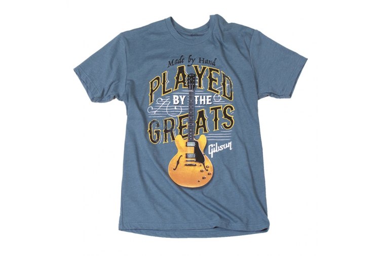 Gibson Played by The Greats T-Shirt Indigo - M