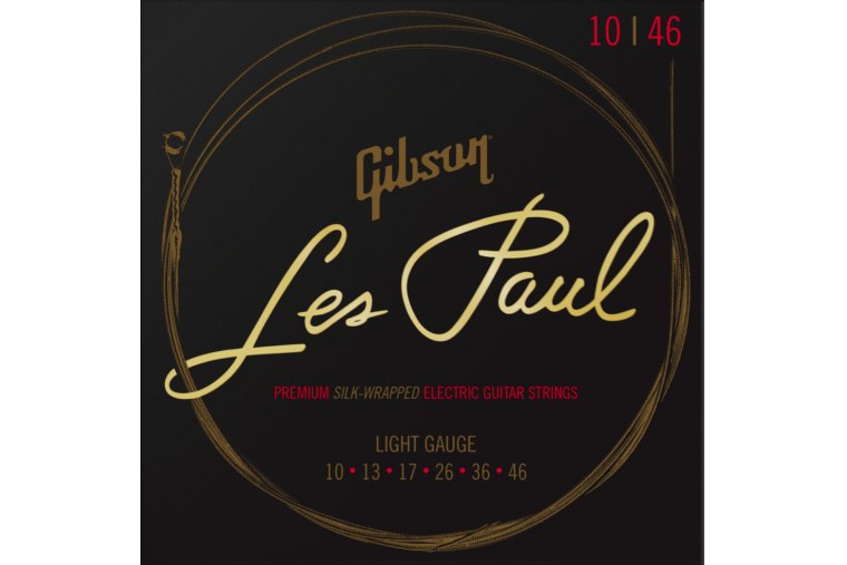 Gibson Les Paul Premium Electric Guitar Strings 10/46