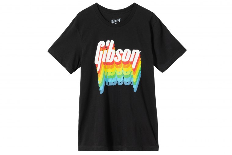 Gibson Rainbow T-Shirt - S