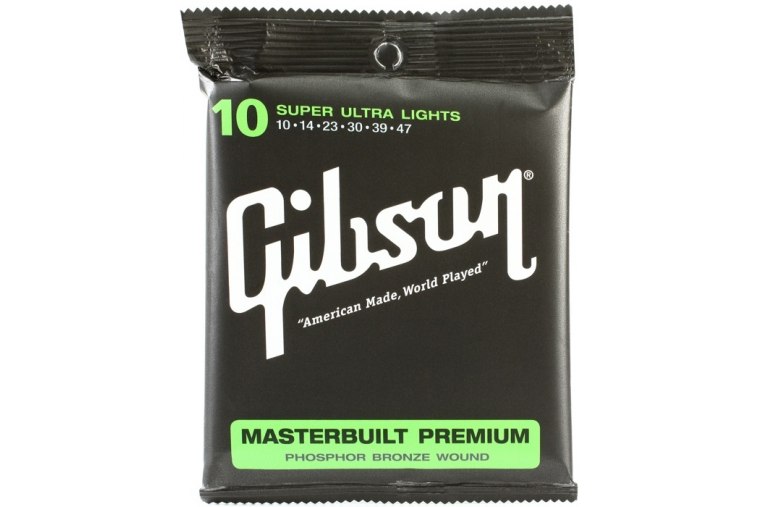 Gibson Masterbuilt Premium Phosphor Bronze 10/47
