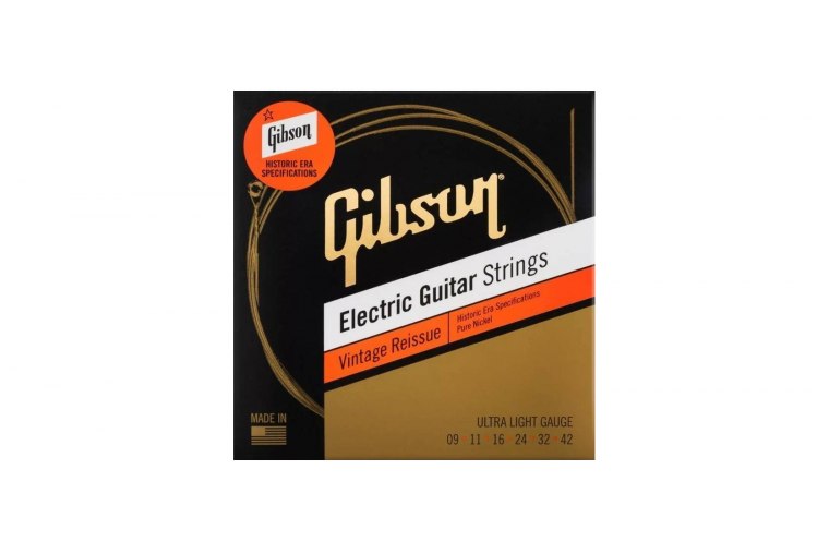 Gibson Vintage Reissue Electric Guitar Strings 09/42