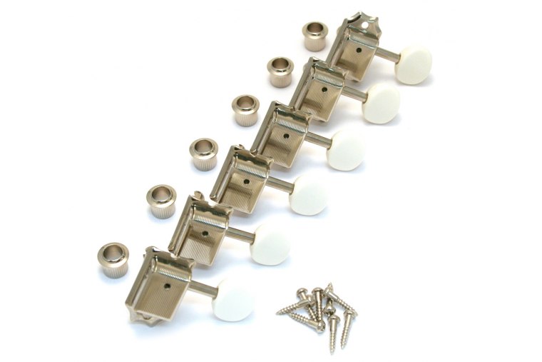 Gotoh SD91 Vintage Keys Nickel Plastic Buttons