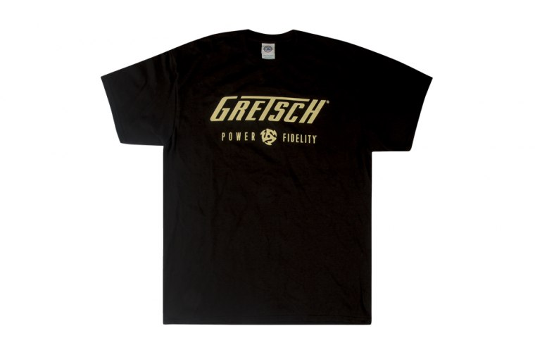 Gretsch Power & Fidelity Logo T-Shirt - S