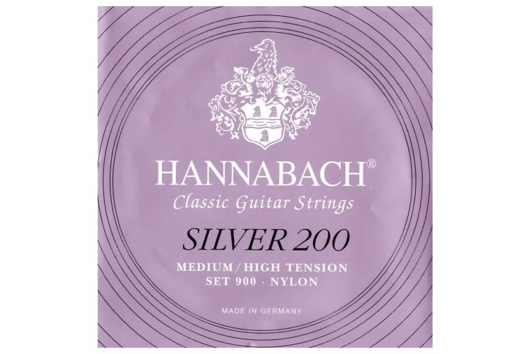 Hannabach Silver 200 Medium / High Tension